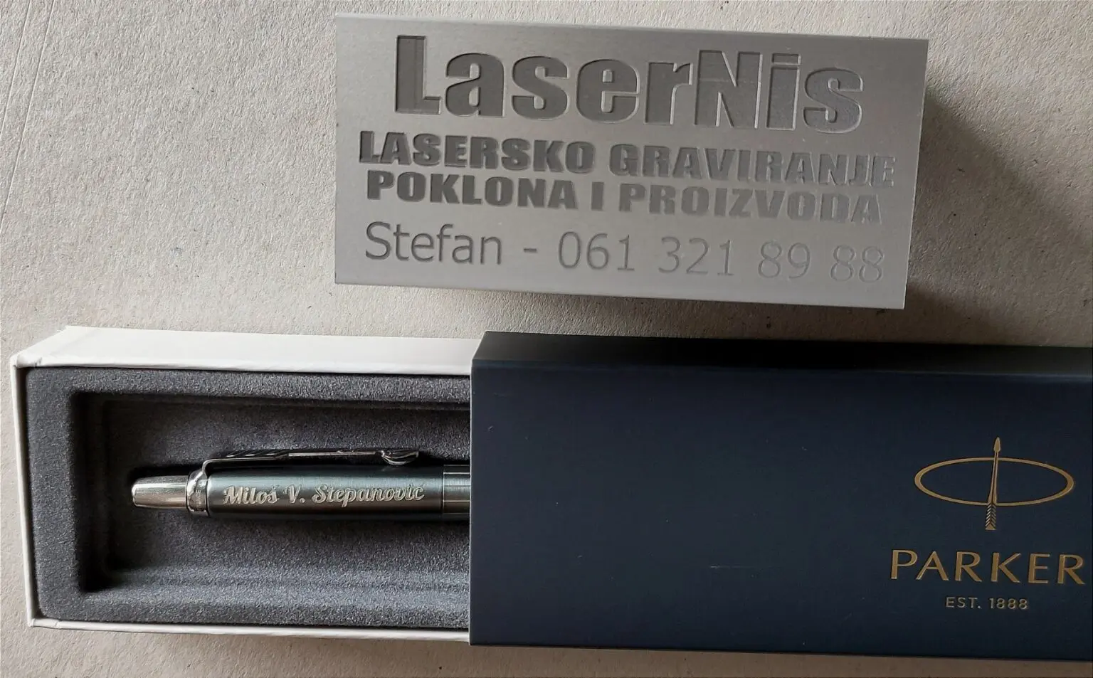 Gravirana Parker olovka