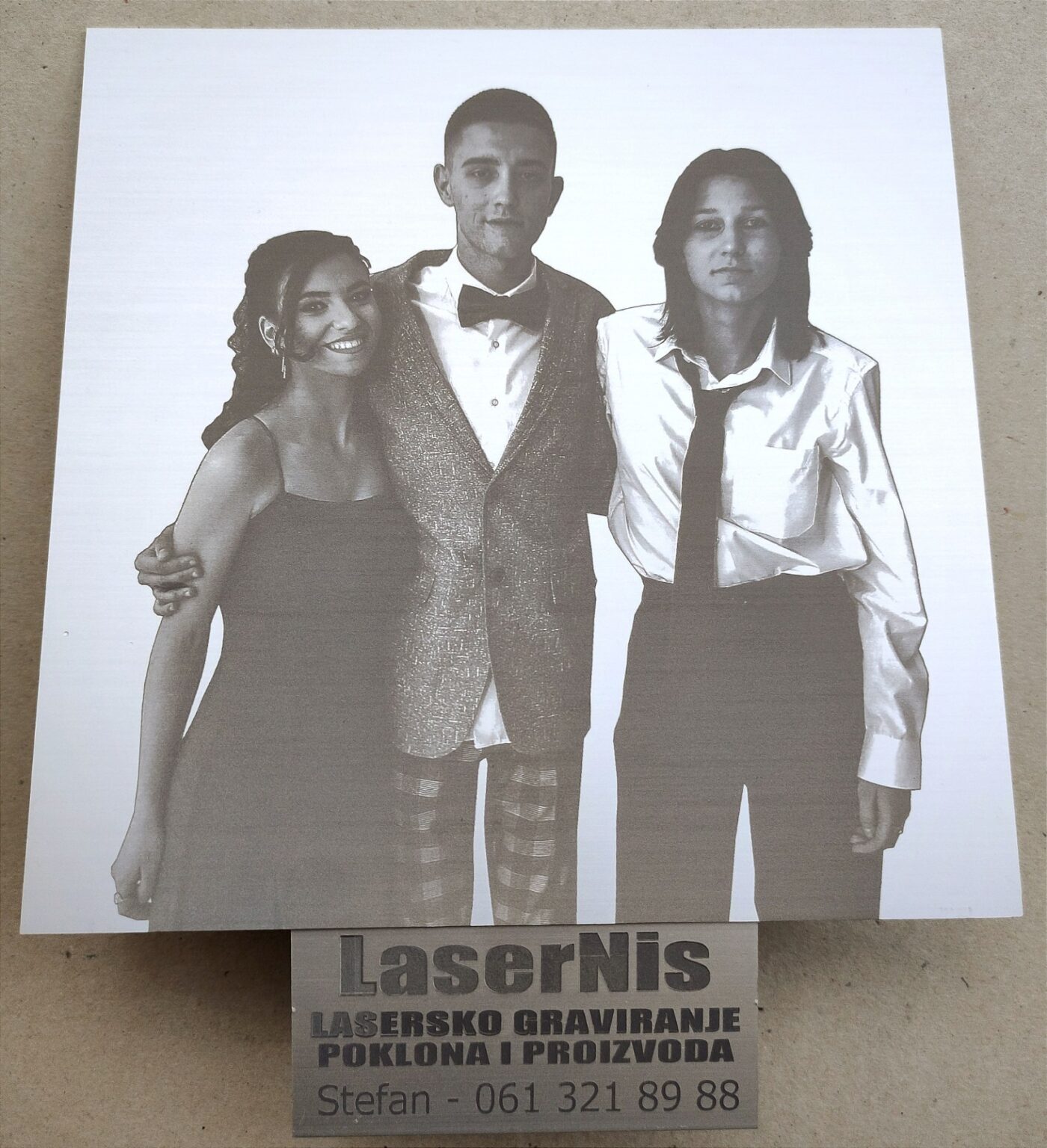 Lasersko graviranje aluminijuma
