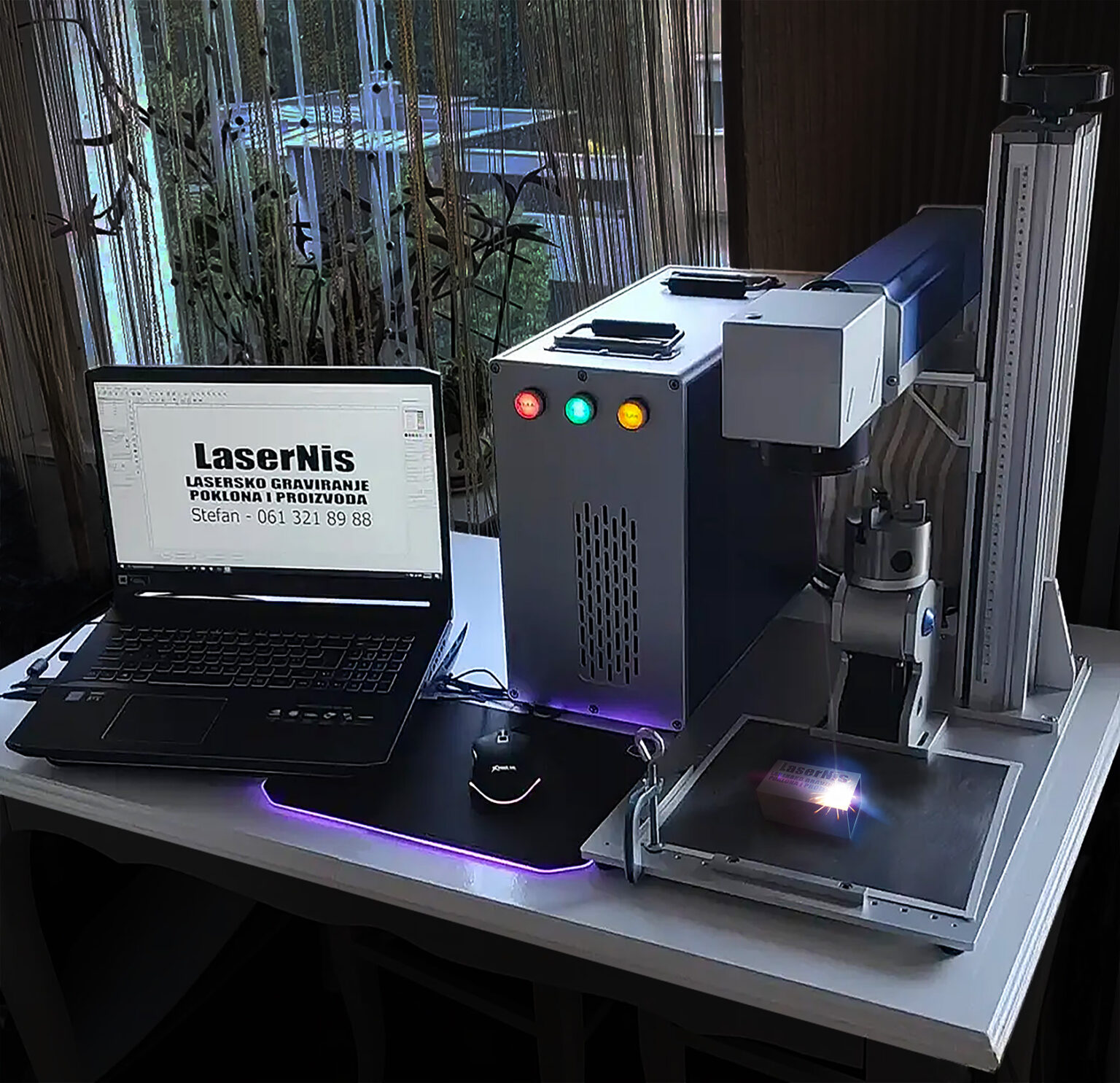 Fiber Laser LaserNis oprema